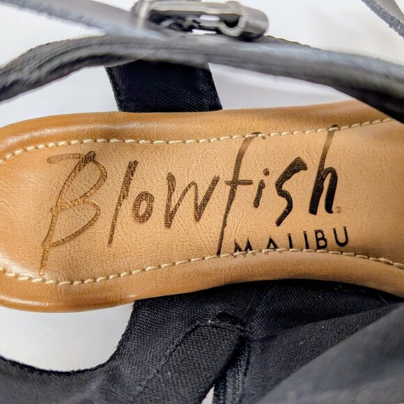 Blowfish Malibu Balla Sandal in Black Canvas - Size 10 - Picture 5 of 16